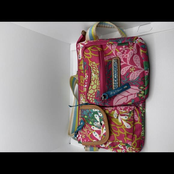 Lily Bloom Womens Janet Belt Bag, Floral Reef Pink - Picture 2 of 9